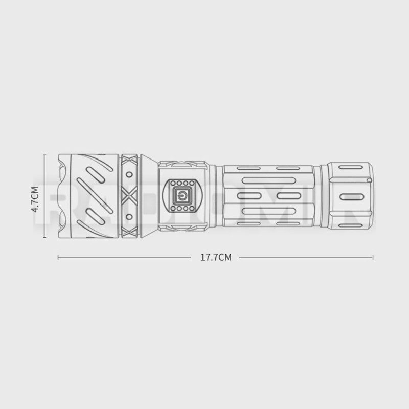 Ліхтар Smiling Shark SD-7013