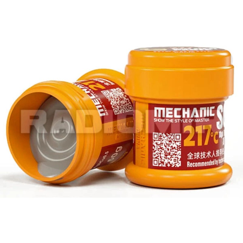 Паяльна паста MECHANIC GW50 217°C 50g