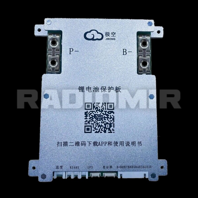 JIKONG Smart BMS 3S-8S 200A з активним балансиром 2A B2A8S20P