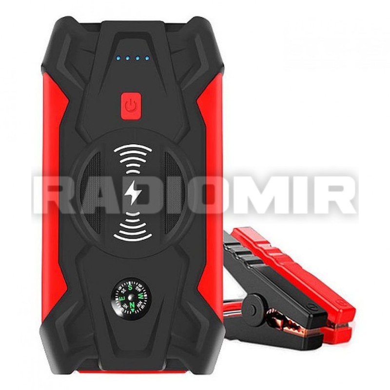 Багатофункціональний пусковий пристрій Car Jump Starter 600A/1200A 39800mAh для автомобіля з функцією PowerBank