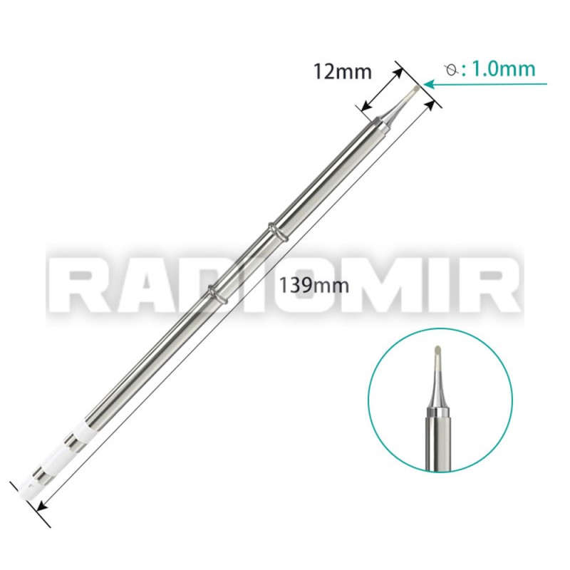 Жало T12-C1 для паяльников T12