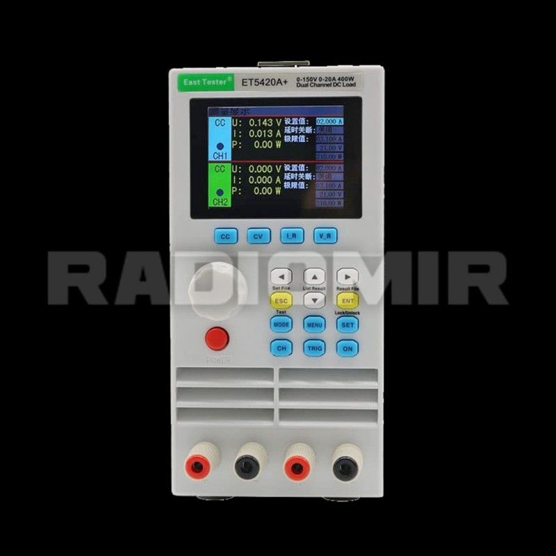 Електронне навантаження East Tester ET5420A+ 2CH 150V 20A 400W