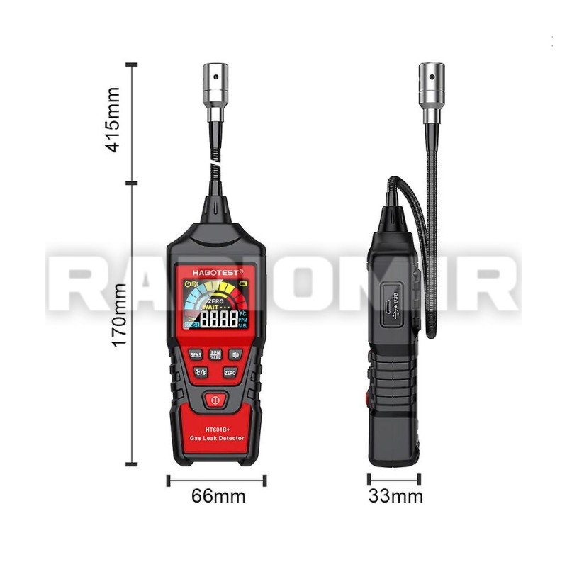 Детектор витоку газу HABOTEST HT601B