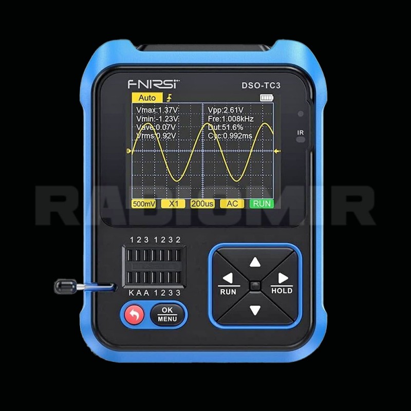 Осцилограф-мультітестер FNIRSI DSO-TC3