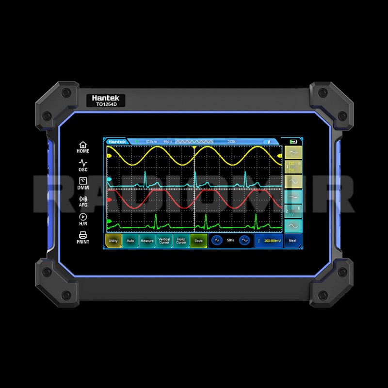 Багатофункціональний портативний осцилограф HANTEK TO1252D 2CH 250МГц