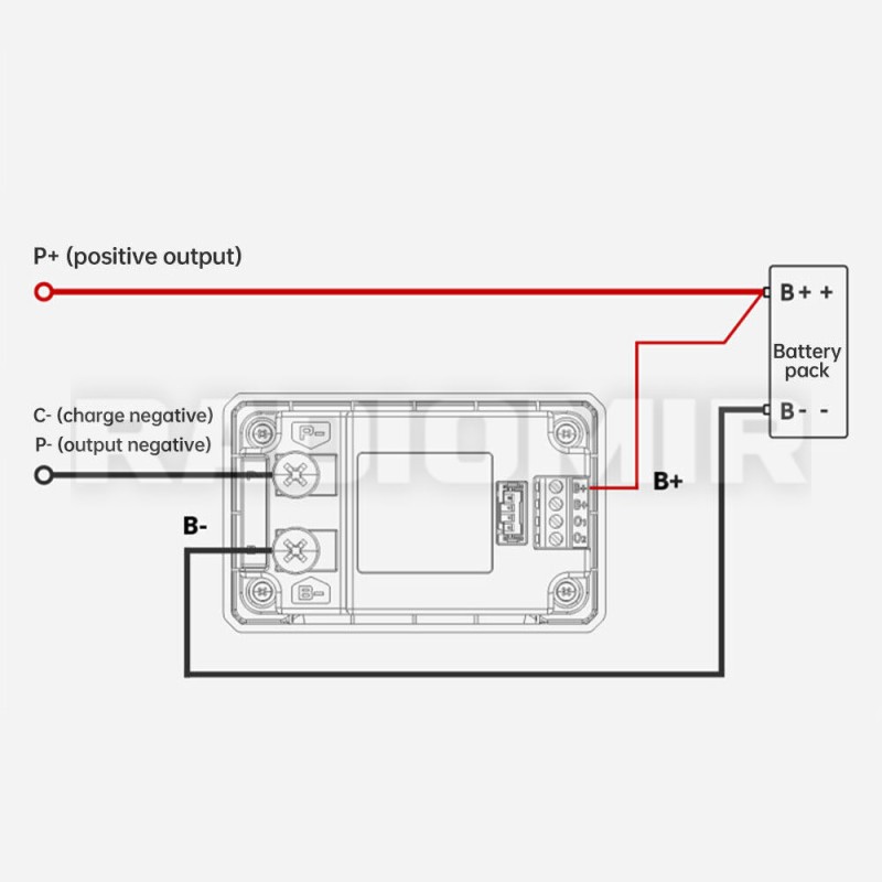 Кулометр BAIWAY TN05 DC 8-80V 0-50A